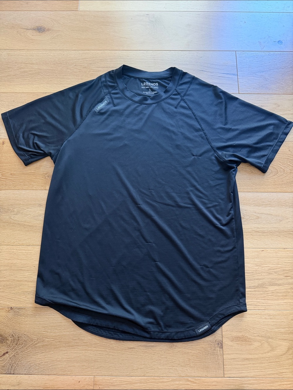 Legends Men’s Black Performance Short Sleeve Shirt